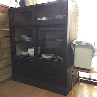 アンティーク食器棚のインテリア実例 | RoomClip(ルームクリップ)