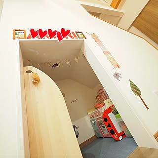 滑り台 キッズハウス 3wy 秘密基地 子供部屋 室内遊具 おままごと の  