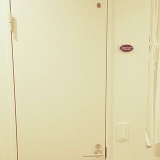 壁/天井/トイレのプレート/1階のトイレのインテリア実例 - 2017-01-19 08:19:16