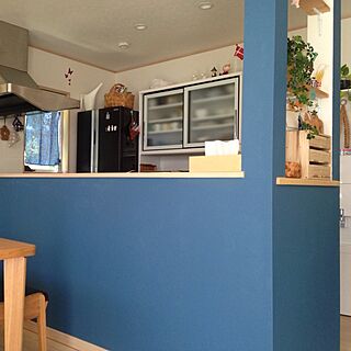 キッチン/キッチンカウンター/バターミルクペイントで塗り替えのインテリア実例 - 2014-06-02 11:29:39