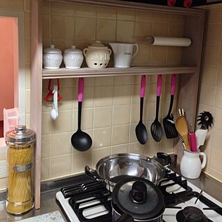 キッチン/DIY 棚/雑貨のインテリア実例 - 2013-04-27 22:20:28