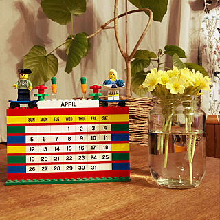 毎月1日行事/カレンダー/LEGO/お花のある暮らし/ウンベラータ...などのインテリア実例 - 2021-04-04 08:02:04