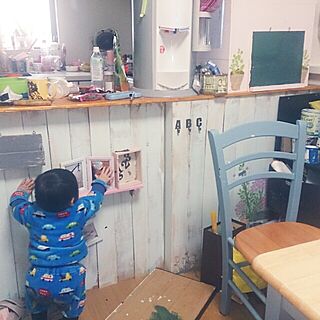 キッチン/DIY/キッチンカウンターＤＩＹのインテリア実例 - 2014-03-08 20:44:23