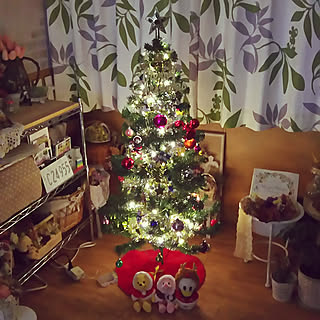 ディズニークリスマスオーナメントのインテリア実例 Roomclip ルームクリップ