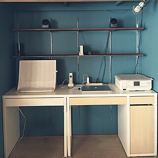 机/押し入れ改造/DIY/ペンキ塗り/IKEAのインテリア実例 - 2016-01-06 12:46:01