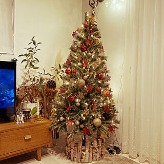 ツリースカート/クリスマスツリー150cm/おうち時間/クリスマス/クリスマスツリー...などのインテリア実例 - 2022-11-30 18:00:16