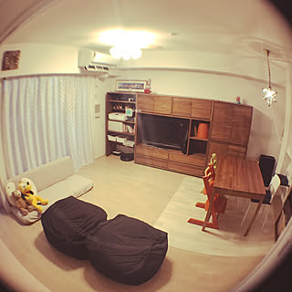 部屋全体/fish eyeのインテリア実例 - 2018-02-26 17:43:18