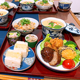 白山陶器/おもてなし料理/おぼんでごはん/お盆/和食器...などのインテリア実例 - 2019-05-04 23:00:46
