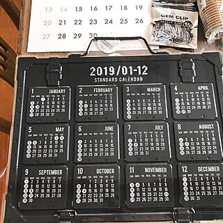 机/カレンダー/新商品買ったよ！/seriaのインテリア実例 - 2018-09-14 08:35:51