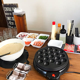 おうち時間を楽しむ/たこ焼き器リメイク/たこ焼き器/ナチュラルインテリア雑貨/ナチュラル...などのインテリア実例 - 2020-05-04 01:36:31