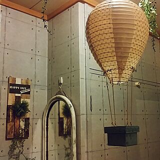 壁/天井/ダイソー/気球のインテリア実例 - 2017-01-29 22:06:18