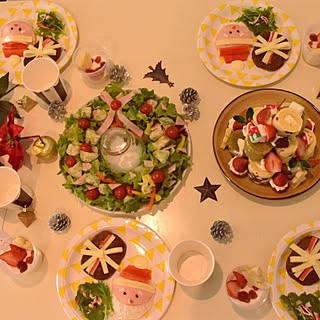 机/クリスマス/ランチ/デコロールケーキ/逃げ恥のインテリア実例 - 2016-12-11 02:48:09