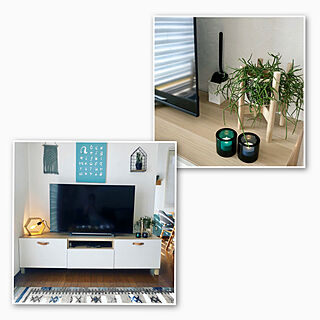 kivi/IKEAのテレビボード/テレビボード/クイックルハンディ収納/クイックルハンディ...などのインテリア実例 - 2021-10-14 20:44:12