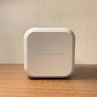 p-touch cube 収納/ラベリング収納/ハンドメイドのインテリア実例 - 2022-12-24 12:31:42
