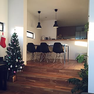 部屋全体/クリスマスツリー/たくさんのいいね！ありがとうございます！/三階建て/ナチュラルモノトーン...などのインテリア実例 - 2016-12-18 15:47:01