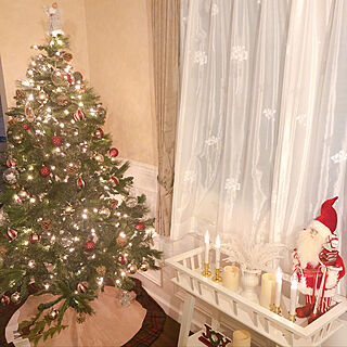 christmas decoration/クリスマスツリー/cozy space/cozy room/ていねいな暮らし...などのインテリア実例 - 2021-11-04 22:08:44