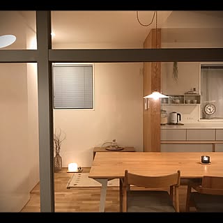 部屋全体/無印良品アロマディフューザー/シンプル/リノベーション/宮崎椅子製作所...などのインテリア実例 - 2017-03-10 21:56:16