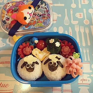 机/ひつじのショーン/お弁当♡のインテリア実例 - 2016-01-15 07:22:39