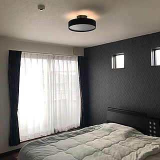 ベッド周り/アッパーライト/GLOW 4000/寝室の照明/シーリングライトのインテリア実例 - 2023-11-09 08:59:40