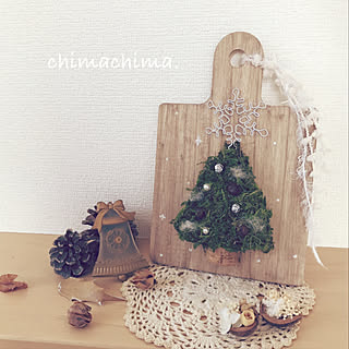 ベッド周り/ハンドメイド/ハンドメイド雑貨/クリスマス/クリスマス雑貨...などのインテリア実例 - 2018-11-07 21:04:50