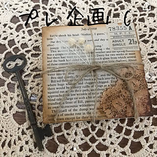 洋書/アンティークプレート/アンティーク風/アンティーク/ハンドメイド...などのインテリア実例 - 2019-07-01 15:22:09