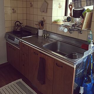 キッチン/DIY/ナチュラルのインテリア実例 - 2016-08-12 09:29:19
