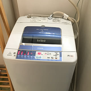 日立洗濯機/beatwash/ビートウォッシュ8kg/ビートウォッシュ/洗濯機...などのインテリア実例 - 2021-05-07 17:14:32