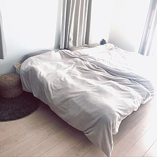 寝室/ベッド/シンプル/ナチュラル/ニトリ...などのインテリア実例 - 2021-03-13 07:25:46