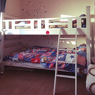 ベッド周り/子供と暮らす。/カーズのインテリア実例 - 2016-10-20 16:16:26