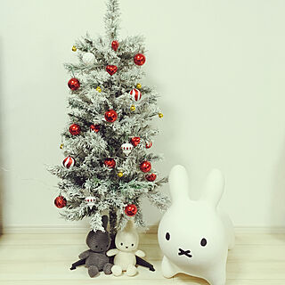 クリスマスツリー/クリスマスディスプレイ/北欧/IKEA/ミッフィーちゃん...などのインテリア実例 - 2020-12-15 18:09:36
