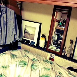ベッド周り/DIY/IKEA/ペンギン/鳥...などのインテリア実例 - 2013-04-14 23:48:00