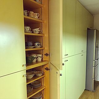 キッチン/造り付け収納棚のインテリア実例 - 2017-04-04 21:30:18