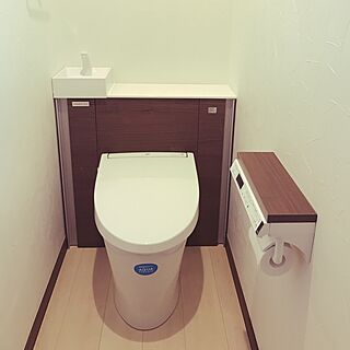 バス/トイレ/リクシルのトイレのインテリア実例 - 2017-03-12 16:24:10