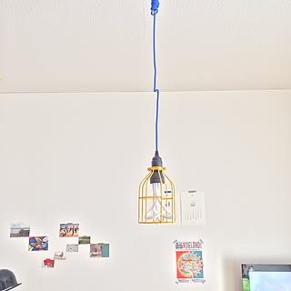 壁/天井/スウェーデンカラー/ランプ/PLUMEN/一人暮らし...などのインテリア実例 - 2015-03-21 09:19:30