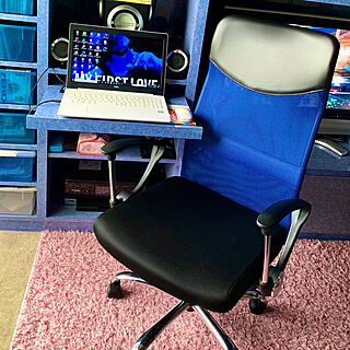 青が好き/NECパソコン/SONY/PCスピーカー/メッシュの椅子...などのインテリア実例 - 2020-07-13 20:31:26