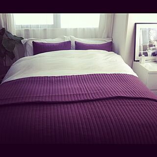 ベッド周り/紫のインテリア実例 - 2013-05-16 03:12:25