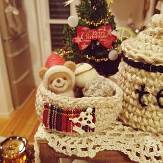 素敵便/羊毛フエルト/クリスマスのインテリア実例 - 2015-11-27 20:13:51