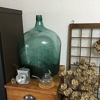 部屋全体/古いもの好き/蚤の市戦利品/ビン好き/雑貨...などのインテリア実例 - 2016-07-31 17:46:32