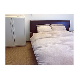 ベッド周り/無印良品　/ベッドボード/IKEA 棚/無印良品のインテリア実例 - 2014-04-22 16:09:39