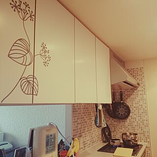 キッチン/IKEA/ｳｫｰﾙｽﾃｯｶｰ/すっきりとした暮らし/白...などのインテリア実例 - 2016-05-30 14:11:28