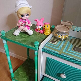 昭和レトロ ポーズ人形のおしゃれなインテリア・部屋・家具の実例