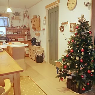 部屋全体/X'mas雑貨/X'mas準備/カントリー/雑貨...などのインテリア実例 - 2015-11-25 15:47:56