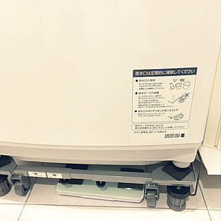 洗濯機台(キャスター付き)/洗濯機周りのインテリア実例 - 2019-08-13 18:39:43