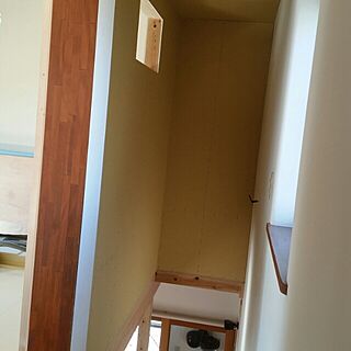 壁/天井/リノベーション中/吹き抜けリビングの上にお部屋を造った記録のインテリア実例 - 2016-04-16 12:30:08