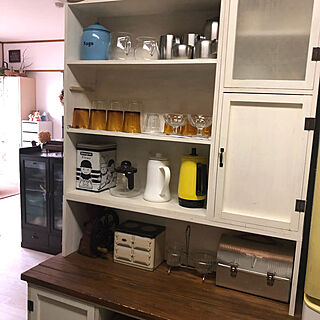 DIY食器棚/DIY/アンティーク/ヴィンテージ/キッチンのインテリア実例 - 2020-05-23 08:03:31