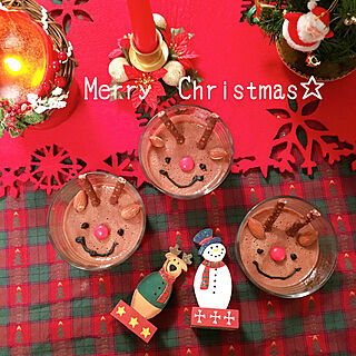 ニトリ/板チョコ/マシュマロ/チョコムース/クリスマス...などのインテリア実例 - 2019-12-24 22:38:08