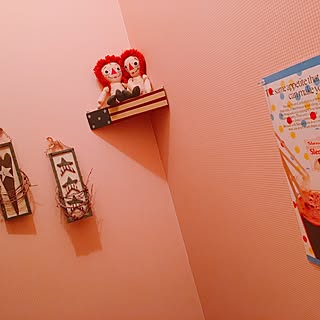 バス/トイレ/simple/Pink/ハンドメイドのインテリア実例 - 2016-11-24 00:13:45