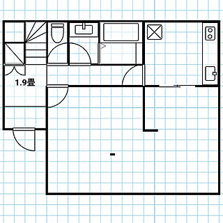 部屋全体/リノベーション/スケルトンリフォーム/間取り図のインテリア実例 - 2020-10-25 19:11:52