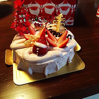 手作り/クリスマスケーキのインテリア実例 - 2016-12-25 23:58:38