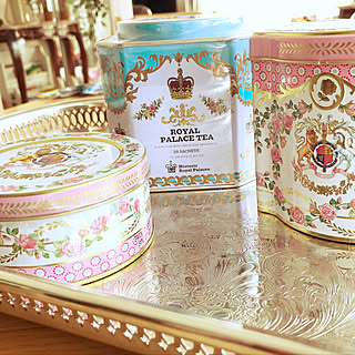 紅茶缶 紅茶のある暮らしのインテリア実例 Roomclip ルームクリップ